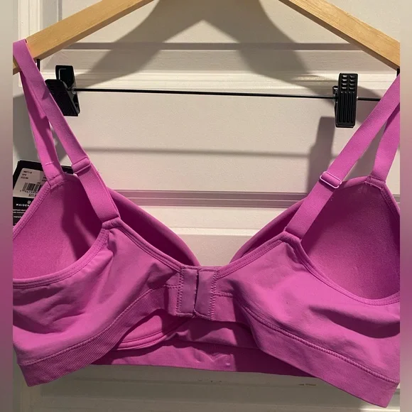 NWT Lot of 2 Hanes/Maidenform Comfort Bras, Sz. 2XL, Purple/Pink!! - Picture 4 of 13